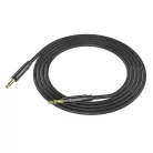 HOCO kábel AUX Jack 3,5 mm-ről Jack 3,5 mm-re UPA19 2 m fekete