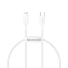 Baseus Superior Series USB-C / Lightning PD 20W 2 m kábel - fehér
