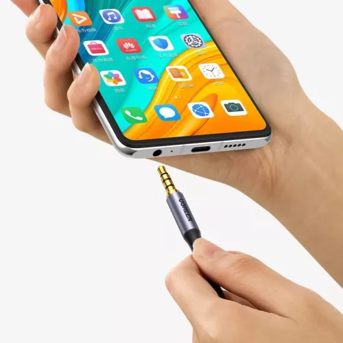 Ugreen AV183 20785 kábel 3.5mm mini jack / 3.5mm mini jack 3m - szürke