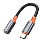 USB-C - AUX mini jack 3,5 mm audio adapter Mcdodo CA-7561, DAC, 0,11 m (fekete)