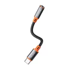 USB-C - AUX mini jack 3,5 mm audio adapter Mcdodo CA-7561, DAC, 0,11 m (fekete)