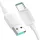 Joyroom Multi-Színes Sorozat A14 USB-A / USB-C 3A Kábel 1.2m - Fehér