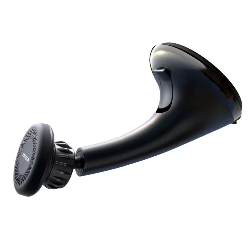 Joyroom JR-ZS356 univerzális mágneses autós telefontartó a műszerfalra/ablakra - fekete