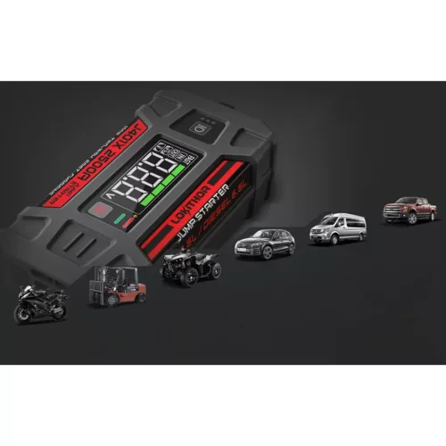 Powerbank / Indítóállomás Lokithor J401X - 2500A 12V 74Wh