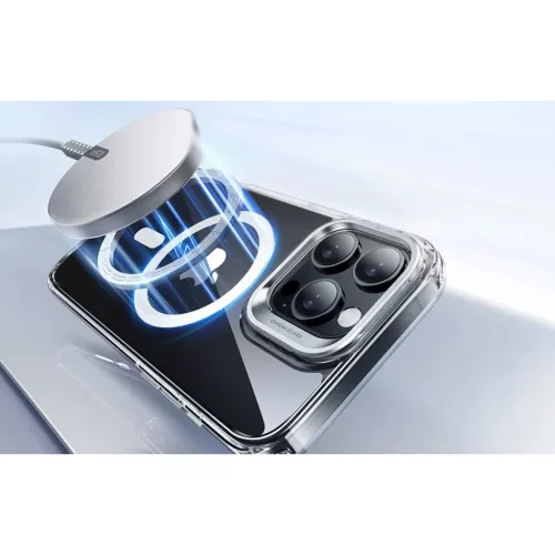iPhone 16 Pro Átlátszó ESR Classic Hybrid tok (HaloLock) állvánnyal