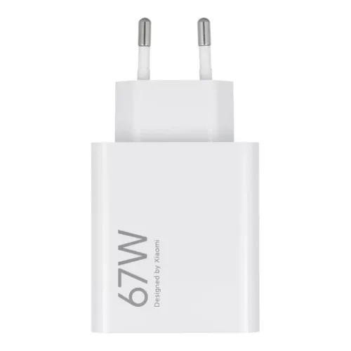 XIAOMI eredeti töltő USB A QC3.0 3A 67W MDY-12-EH fehér bulk