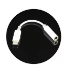 Adapter AUX Lightning (férfi) - Jack 3,5 mm (női) BOX fehér