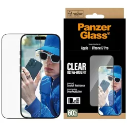   iPhone 17 Pro PanzerGlass Ultra-Wide Fit EasyAligner edzett üveg üvegfólia