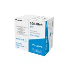 Lanberg Cat.5e U/UTP rézzel bevont (CCA) fali kábel 305m, AWG24, PVC, 100Mhz, Fca, kék