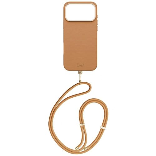 iPhone 17 Pro Max Barna Uniq Coehl Mirelle tok mágneses töltéshez