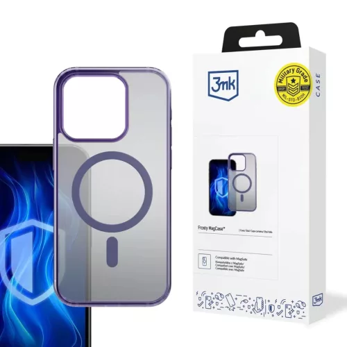 3mk Frosty MagCase Lila tok iPhone 16 Pro - lila