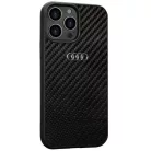 iPhone 13 Pro Max 6.7" fekete/fekete Audi Carbon Fiber tok