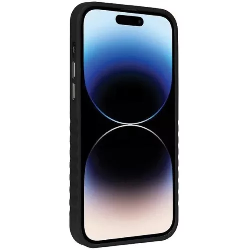 iPhone 14 Pro Max Audi Szintetikus Bőrtok MagSafe funkcióval - piros tok