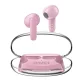 AWEI Bluetooth 5.3 T85 ENC TWS fülhallgató + dokkoló rózsaszín/rózsaszín
