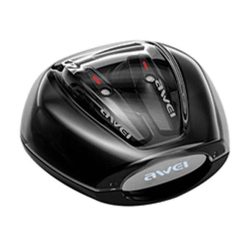   Bluetooth 5.3 TWS Fülhallgató + AWEI T25 Dokkolóállomás, fekete