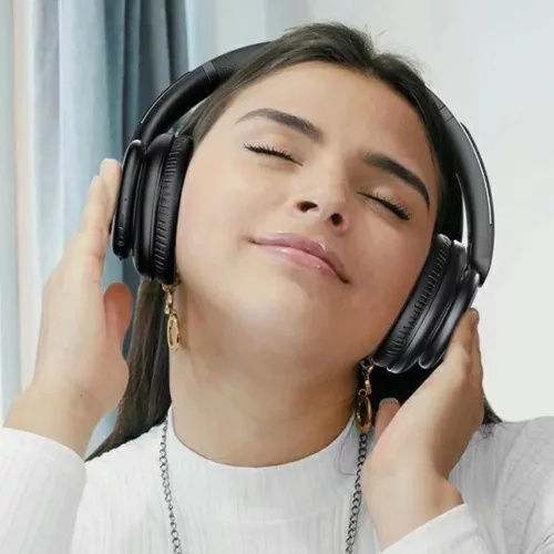 AWEI A996 Pro ANC Bluetooth on-ear fejhallgató, fekete