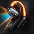 AWEI Bluetooth fejhallgató 5.4 TZ13 ANC + dokkoló állomás fekete