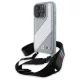 iPhone 16 Pro Szürke BMW Hardcase M Edition Carbon Stripe & Strap (BMHCP16L23PSCCG) Eredeti tok