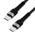 Wozinsky WNBCC1 USB-C / USB-C PD 65W kábel 1 m - fekete