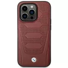 iPhone 14 Pro Max 6.7" Burgundy/burgundy Leather Seats Pattern MagSafe BMW BMHMP14X22RPSR tok