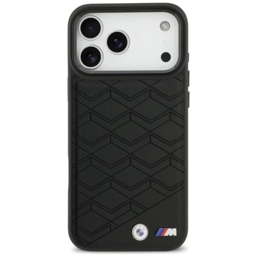 iPhone 17 Pro Max BMW M Shape Logo MagSafe fekete tok