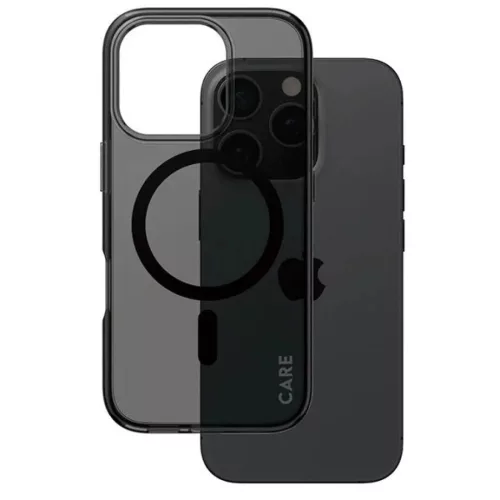 iPhone 16 Pro 6.3" Füstszínű/Szürkés MagSafe 1350 CARE by PanzerGlass Flagship tok