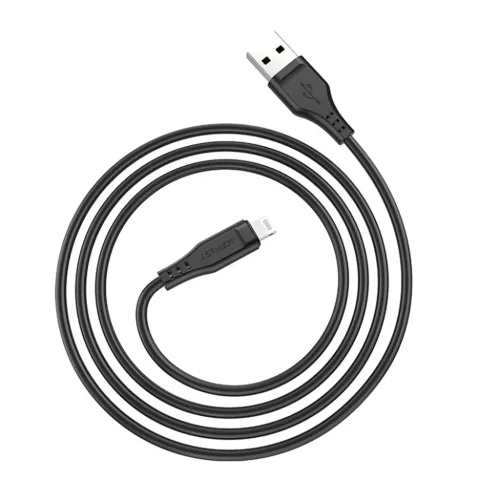 USB to Lightning fehér Acefast Data Cable (C3-02) 2.4A, 480Mbps, MFi tanúsítvánnyal, 1.2m