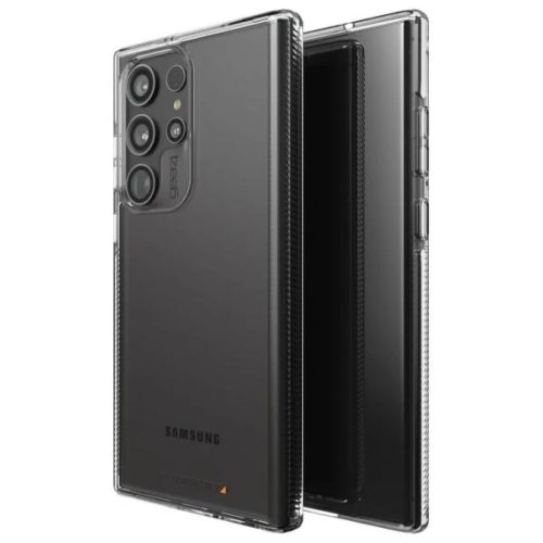 Gear4 D3O Crystal Palace tok Samsung Galaxy S23 Ultra számára Átlátszó tok