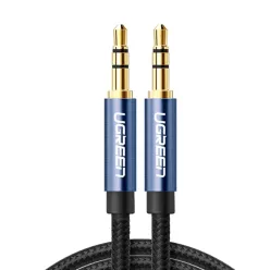   Ugreen audio kábel AUX egyenes minijack 3.5 mm 5 m kék (AV112)