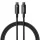 Baseus Tungsten Gold USB-C - USB-C kábel 240W 1m (fekete)