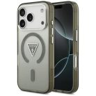 iPhone 17 Pro Max Guess IML Gradient Triangle Logo MagSafe (GUHMP17XHGTMLCGA) - Khaki tok