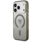 iPhone 17 Pro Max Guess IML Gradient Triangle Logo MagSafe (GUHMP17XHGTMLCGA) - Khaki tok