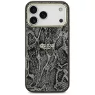 iPhone 17 Pro Max Guess Python Mintás MagSafe tok Fekete