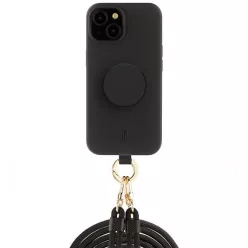 iPhone 15 3in1 PopGrip tok fekete JE 30484 (Just Elegance)