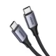 Ugreen US535 USB-C / USB-C PD kábel 240W 5A 1m - szürke