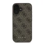 iPhone 16 Barna GUESS Original Case 4G Classic GUHCP16SG4GFBR merev tok