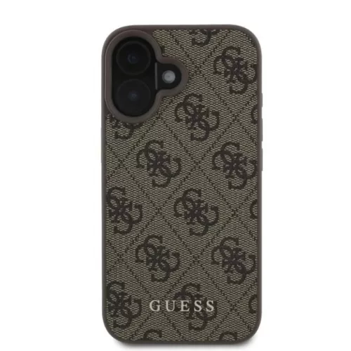 iPhone 16 Barna GUESS Original Case 4G Classic GUHCP16SG4GFBR merev tok
