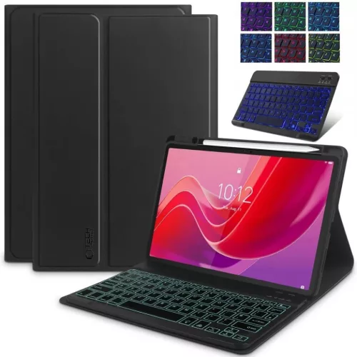 Tech-Protect SC Pen + Keyboard tok Lenovo Tab M11 / K11E 11.0 TB-330 - fekete