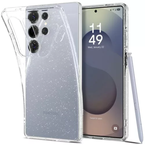 Galaxy S25 Ultra Csillogó Kristály Spigen Liquid Crystal tok