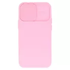 iPhone 13 Pro Max Camshield Soft tok világos rózsaszín