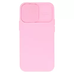 iPhone 13 Pro Max Camshield Soft tok világos rózsaszín