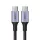 Ugreen US316 70428 USB-C - USB-C PD QC FCP kábel 100W 5A 480Mb/s 1.5m - szürke