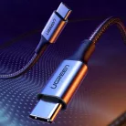 Ugreen US316 70428 USB-C - USB-C PD QC FCP kábel 100W 5A 480Mb/s 1.5m - szürke