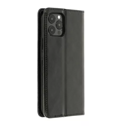 iPhone 14 Pro Max Mágneses Elite Book fliptok fekete