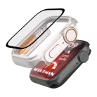 TECH-PROTECT DEFENSE360 APPLE WATCH 10/11 (46MM) FEKETE/NARANCSSÁRGA tok + üvegfólia