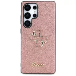   GUESS tok Samsung Galaxy S25 Ultra GUHCS25LHG4SGP (Fix Glitter Big 4G) rózsaszín tok