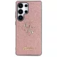 GUESS tok Samsung Galaxy S25 Ultra GUHCS25LHG4SGP (Fix Glitter Big 4G) rózsaszín tok