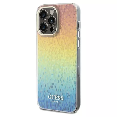 GUESS tok IPHONE 13 Pro Max-hoz GUHCP13XHDECMI (IML Faceted Mirror / disco iridescent) multicolor