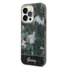 GUESS tok iPhone 14 Pro GUHCP14LHGJGHA (jungle kollekció) zöld