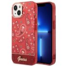 Guess GUHCP14MHGBNHR iPhone 14 Plus 6.7" piros/piros tok Bandana Paisley